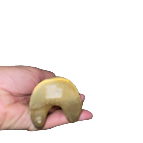 Vintage Mid Century Modern Stylized Cats Pair Size 6 Brass Taiwan - Picture 5 of 9